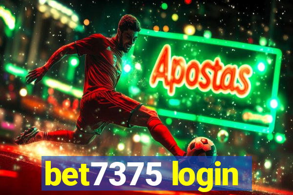 bet7375 login
